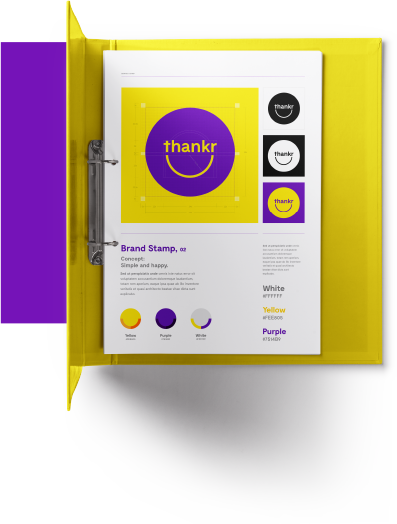 thankr brand identity